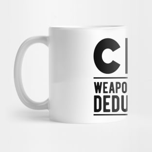 Accountant - CPA Weapons of mass deductions Mug